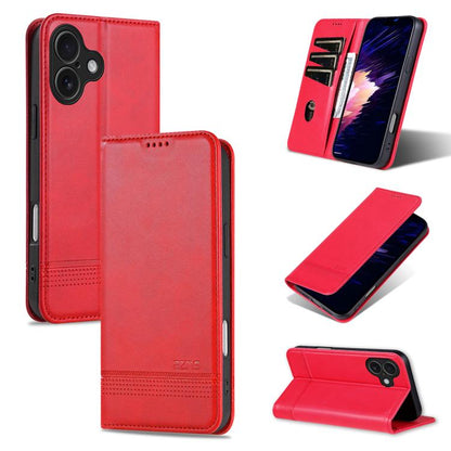 AZNS Magnetic Calf Texture Flip Leather Phone Case