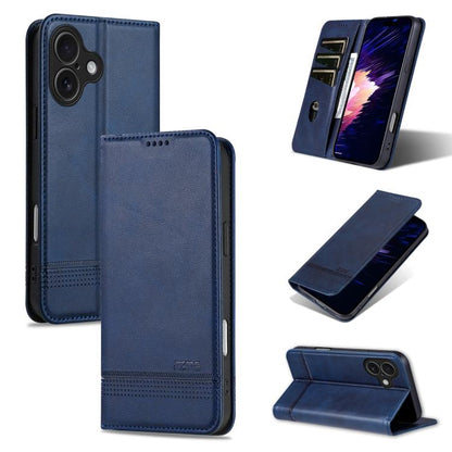 AZNS Magnetic Calf Texture Flip Leather Phone Case