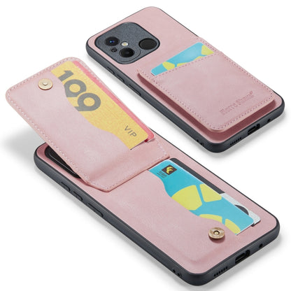 Fierre Shann Crazy Horse Card Holder Back Cover PU Phone Case, For Xiaomi Redmi 12C / 11A, For Xiaomi 13 Lite, For Xiaomi 13 Pro