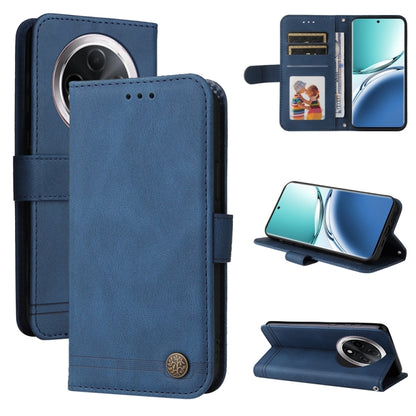 Skin Feel Life Tree Metal Button Leather Phone Case, Series 1