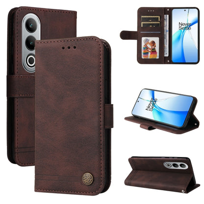 Skin Feel Life Tree Metal Button Leather Phone Case, Series 1