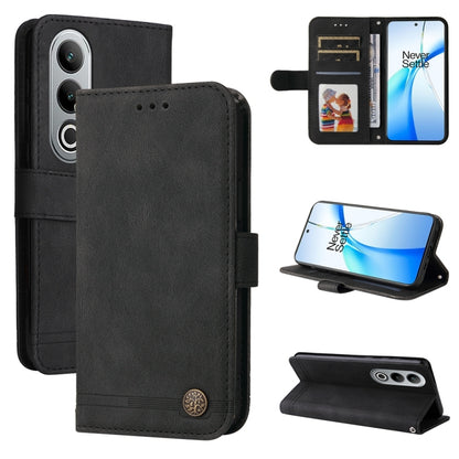 Skin Feel Life Tree Metal Button Leather Phone Case, Series 1