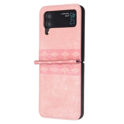 Plaid Embossed Leather Phone Case