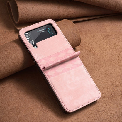 Plaid Embossed Leather Phone Case