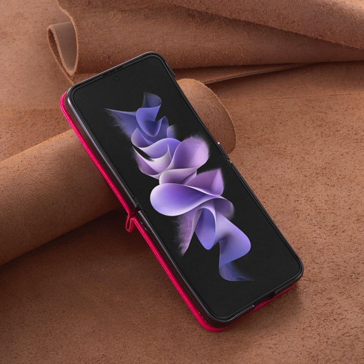 Embossing Two Butterflies Leather Phone Case