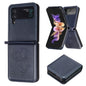 Embossing Two Butterflies Leather Phone Case, For Samsung Galaxy Z Flip6 / Flip7 FE, For Samsung Galaxy Z Flip5, For Samsung Galaxy Z Flip4, For Samsung Galaxy Z Flip3 5G