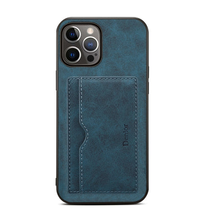 Denior PU Single Card Slot Holder Phone Case