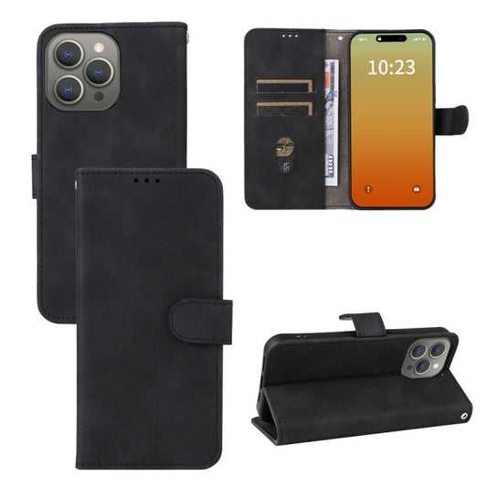 Skin Feel Magnetic Flip Leather Phone Case