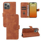 Skin Feel Magnetic Flip Leather Phone Case