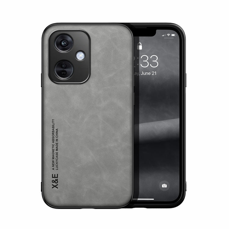 Skin Feel Magnetic Leather Back Phone Case, For OPPO A78 4G, For OPPO K11x / OnePlus Nord CE3 / CE3 Lite, For OPPO Find X8 Pro