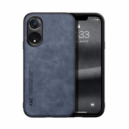 Skin Feel Magnetic Leather Back Phone Case, Series 2