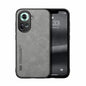 Skin Feel Magnetic Leather Back Phone Case
