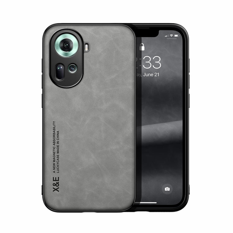 Skin Feel Magnetic Leather Back Phone Case, Series 1