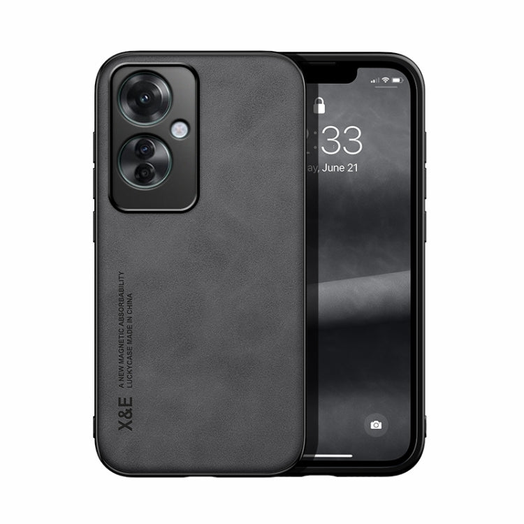 Skin Feel Magnetic Leather Back Phone Case, For OPPO Reno12 F 5G, For OPPO A60, For OPPO Reno11 F 5G Global, For OPPO Reno11 5G Global, For OPPO A2, For OPPO Reno10 / Reno10 Pro Global