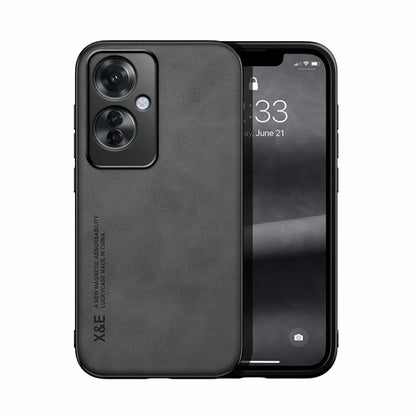 Skin Feel Magnetic Leather Back Phone Case, For OPPO Reno12 F 5G, For OPPO A60, For OPPO Reno11 F 5G Global, For OPPO Reno11 5G Global, For OPPO A2, For OPPO Reno10 / Reno10 Pro Global