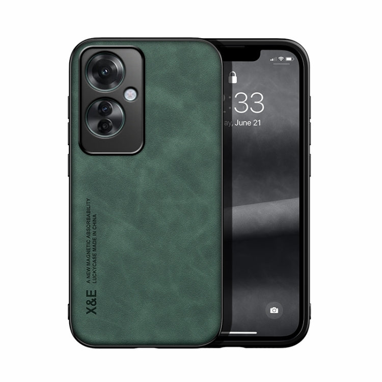 Skin Feel Magnetic Leather Back Phone Case, For OPPO Reno12 F 5G, For OPPO A60, For OPPO Reno11 F 5G Global, For OPPO Reno11 5G Global, For OPPO A2, For OPPO Reno10 / Reno10 Pro Global