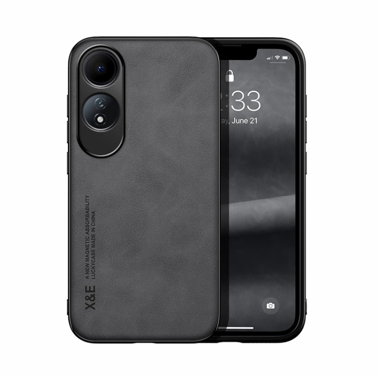 Skin Feel Magnetic Leather Back Phone Case, For OPPO Reno12 F 5G, For OPPO A60, For OPPO Reno11 F 5G Global, For OPPO Reno11 5G Global, For OPPO A2, For OPPO Reno10 / Reno10 Pro Global