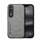 Skin Feel Magnetic Leather Back Phone Case