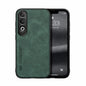 Skin Feel Magnetic Leather Back Phone Case