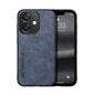 Skin Feel Magnetic Leather Back Phone Case