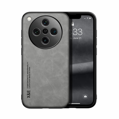 Skin Feel Magnetic Leather Back Phone Case