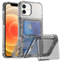 Crystal Clear Flip Card Slot Phone Case