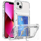 Crystal Clear Flip Card Slot Phone Case, For iPhone 13 Pro Max, For iPhone 13 Pro, For iPhone 13, For iPhone 12 / 12 Pro, For iPhone 12 Pro Max, For iPhone 11 Pro Max, For iPhone 11, For iPhone 11 Pro