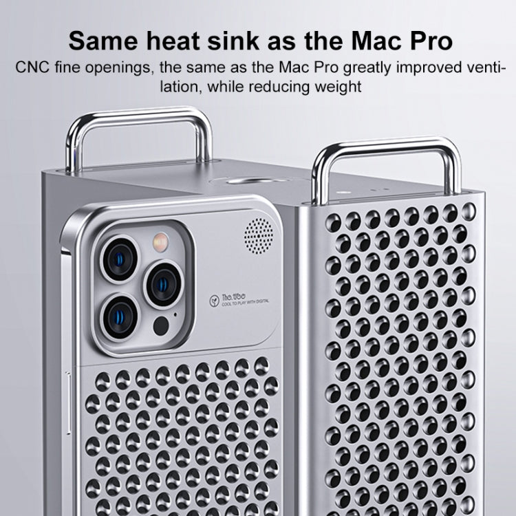 Aromatherapy Aluminum Alloy Cooling Phone Case