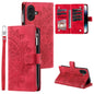 Multi-Card Totem Zipper Leather Phone Case, For iPhone 16e / 17e, For iPhone 16 Pro Max, For iPhone 16 Pro, For iPhone 16 Plus