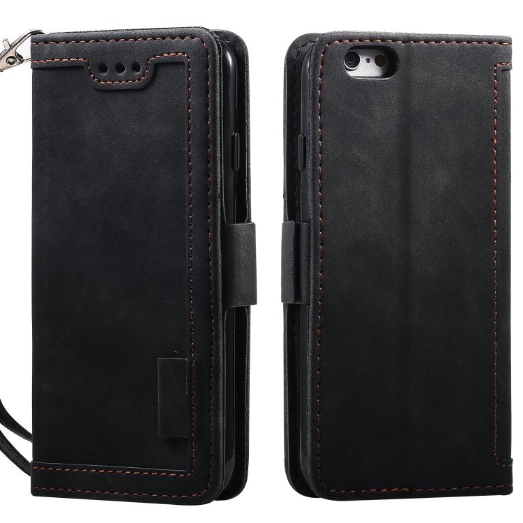 Retro Splicing Horizontal Flip Leather Phone Case