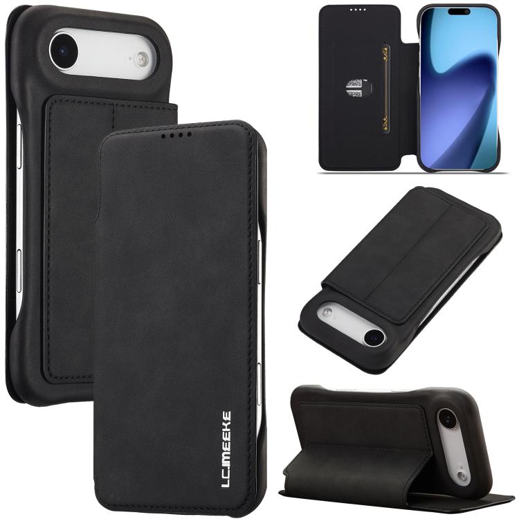 LC.IMEEKE Hon Ancient Series Flip Leather Phone Case, For iPhone 18 Pro / 17 Pro, For iPhone 18 Pro Max / 17 Pro Max, For iPhone 17, For iPhone 17 Air