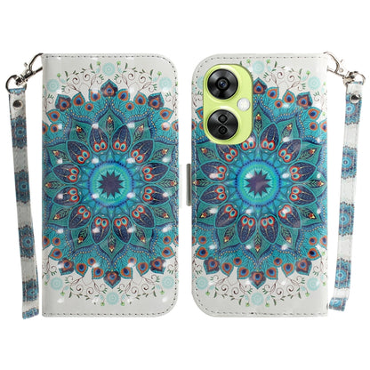 3D Colored Horizontal Flip Leather Phone Case, Series 1