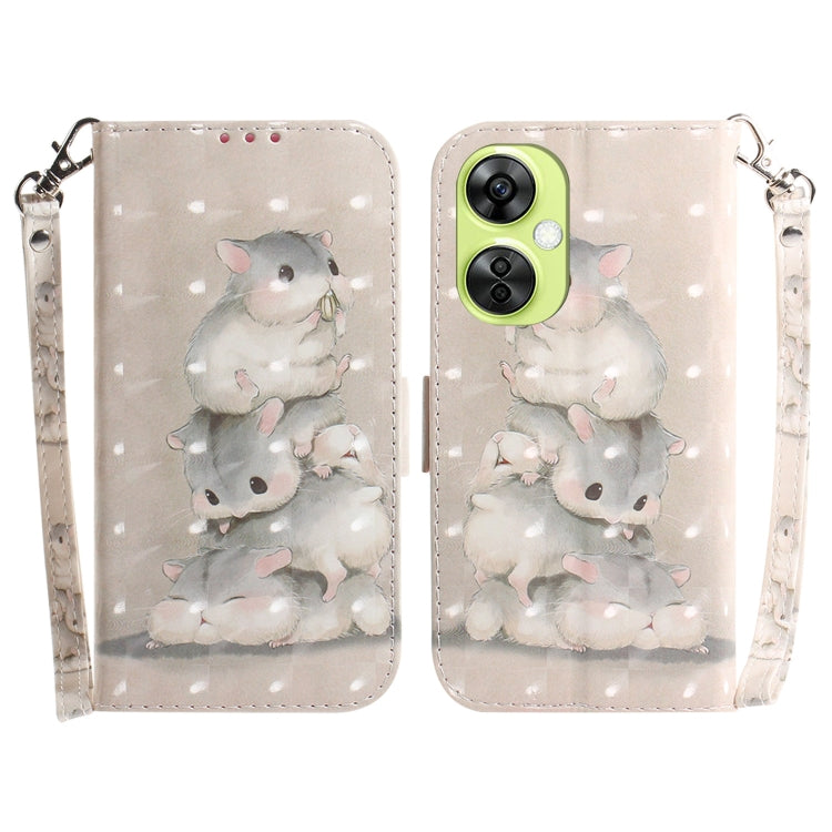 3D Colored Horizontal Flip Leather Phone Case, Series 1