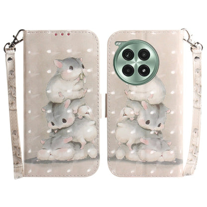 3D Colored Horizontal Flip Leather Phone Case, Series 1