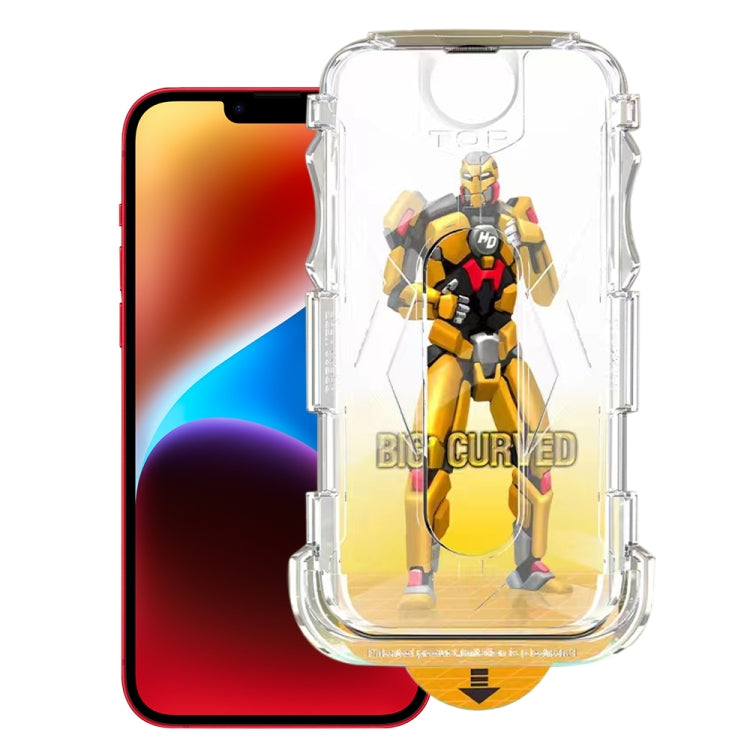 Easy Install Dust-proof Armor Tempered Glass Film, For iPhone 17e / 16e, For iPhone 17 Pro Max, For iPhone 17 Pro, For iPhone 17, For iPhone Air, For iPhone 16 Pro Max, For iPhone 16 Pro, For iPhone 16 Plus, For iPhone 16, For iPhone 15 Pro Max        ...