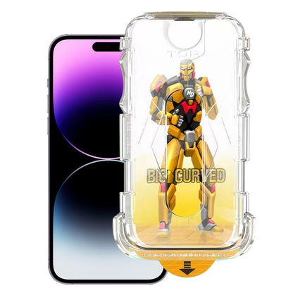 Easy Install Dust-proof Armor Tempered Glass Film, For iPhone 17e / 16e, For iPhone 17 Pro Max, For iPhone 17 Pro, For iPhone 17, For iPhone Air, For iPhone 16 Pro Max, For iPhone 16 Pro, For iPhone 16 Plus, For iPhone 16, For iPhone 15 Pro Max        ...