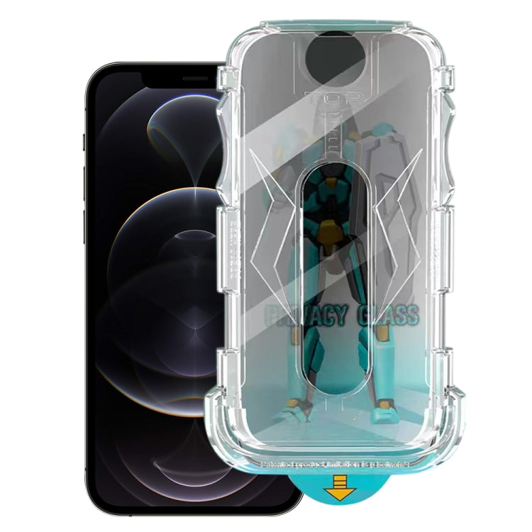 Easy Install 28 Degree Privacy Armor Tempered Glass Film, For iPhone 17 Pro Max, For iPhone 17 Pro, For iPhone 17, For iPhone Air, For iPhone 16e, For iPhone 16 Pro Max, For iPhone 16 Pro, For iPhone 16 Plus, For iPhone 16, For iPhone 15 Pro Max�������...