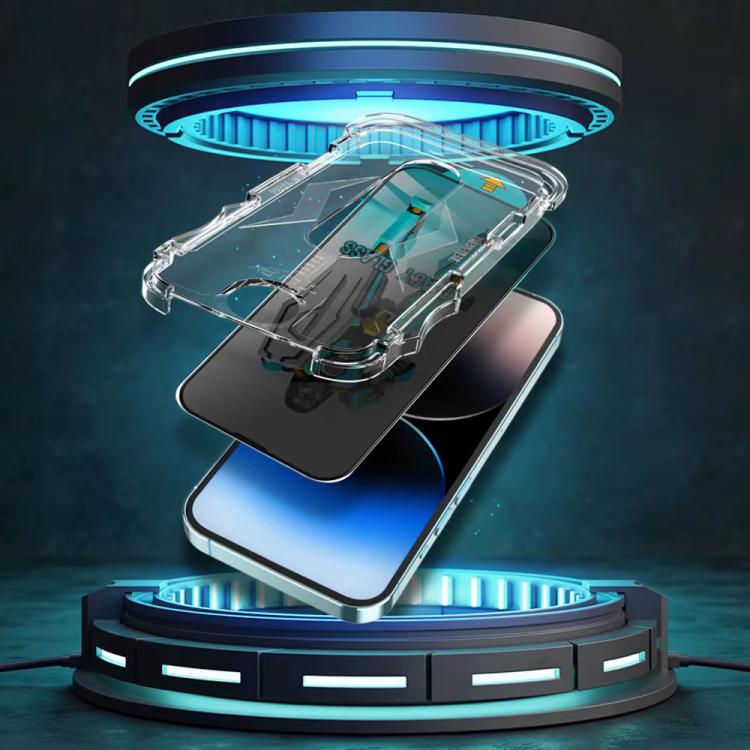 Easy Install 28 Degree Privacy Armor Tempered Glass Film, For iPhone 17 Pro Max, For iPhone 17 Pro, For iPhone 17, For iPhone Air, For iPhone 16e, For iPhone 16 Pro Max, For iPhone 16 Pro, For iPhone 16 Plus, For iPhone 16, For iPhone 15 Pro Max�������...