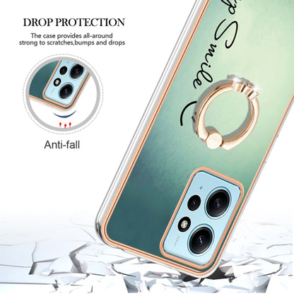 Electroplating Dual-side IMD Phone Case with Ring Holder, Series 7