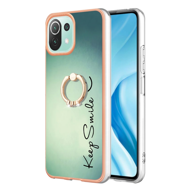 Electroplating Dual-side IMD Phone Case with Ring Holder, Series 2