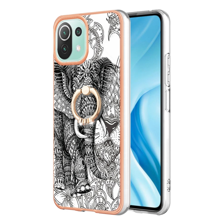 Electroplating Dual-side IMD Phone Case with Ring Holder, Series 2