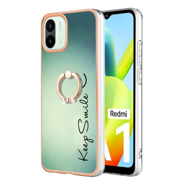 Electroplating Dual-side IMD Phone Case with Ring Holder, Series 2