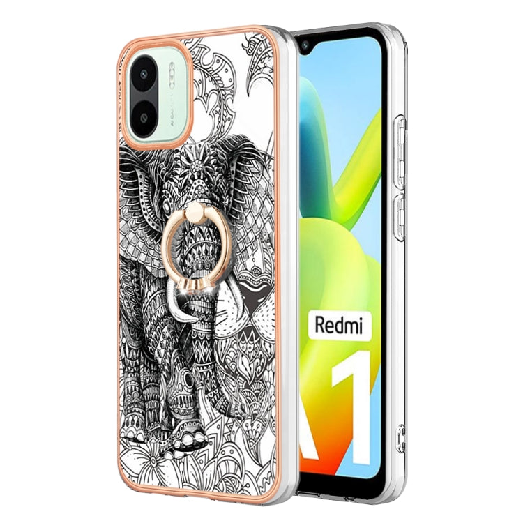 Electroplating Dual-side IMD Phone Case with Ring Holder, Series 2