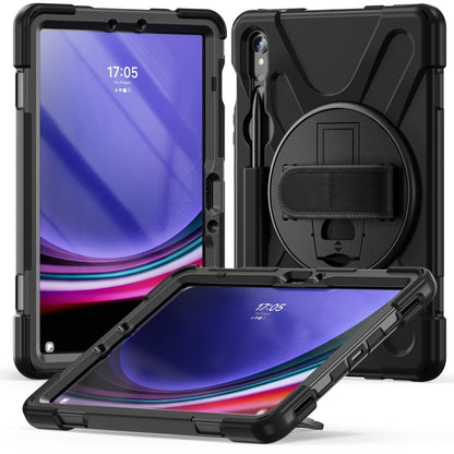 Rotary Handle Grab TPU + PC Tablet Case