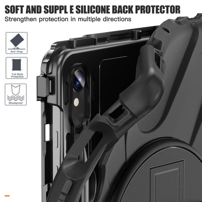 Rotatable Kickstand Grip Heavy Duty Hard Rugged Tablet Case, For Galaxy Tab S10 FE / S9 FE / S9 / S8 / S7, For Samsung Galaxy Tab S9+ / S8+