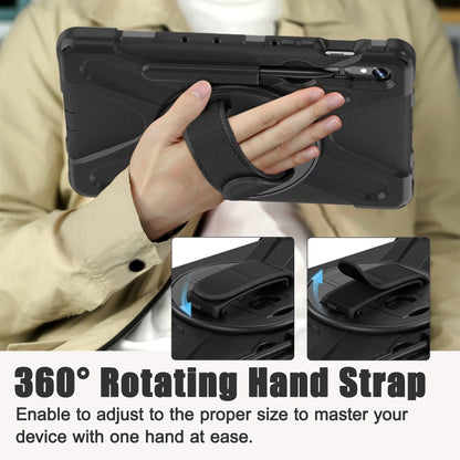 Rotary Handle Grab TPU + PC Tablet Case