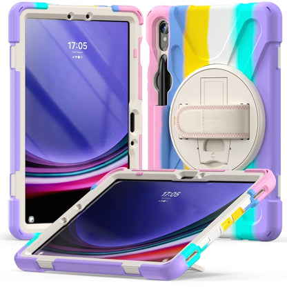 Rotary Handle Grab TPU + PC Tablet Case