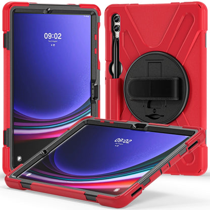 Rotary Handle Grab TPU + PC Tablet Case