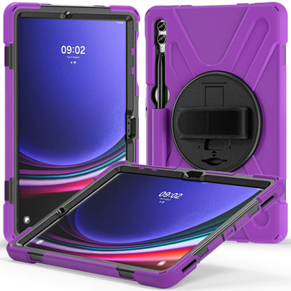 Rotary Handle Grab TPU + PC Tablet Case