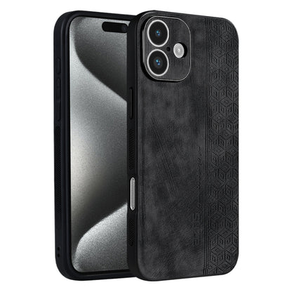 AZNS 3D Embossed Skin Feel Phone Case, For iPhone Air, For iPhone 16 Pro Max, For iPhone 16 Pro, For iPhone 16 Plus